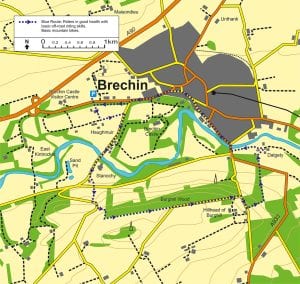 Brechin Map