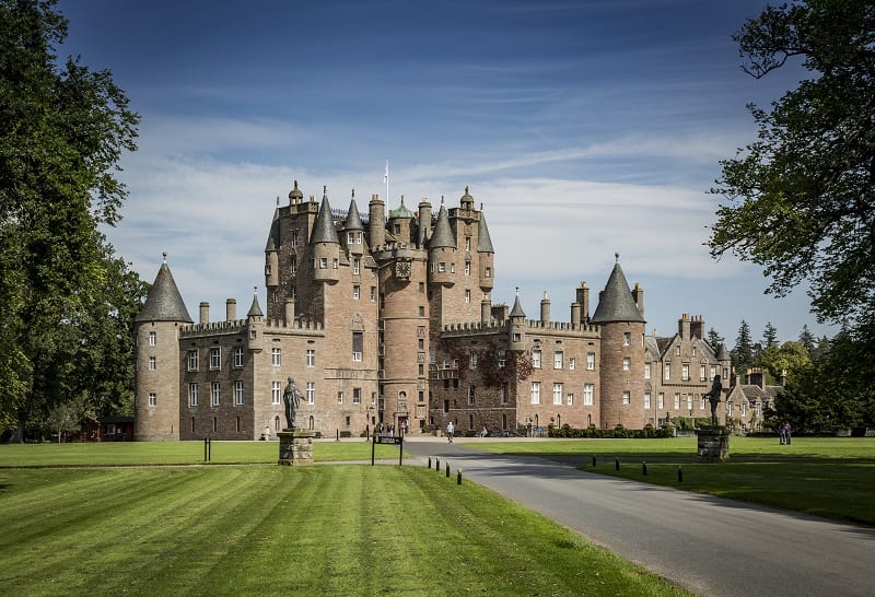 Glamis Castle, Angus, Scotland