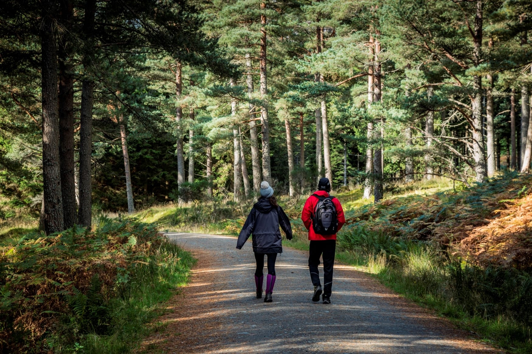 Hill walking in Angus, Scotland