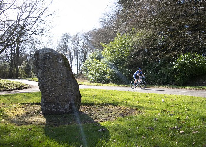 Cyclist at Dunnichen