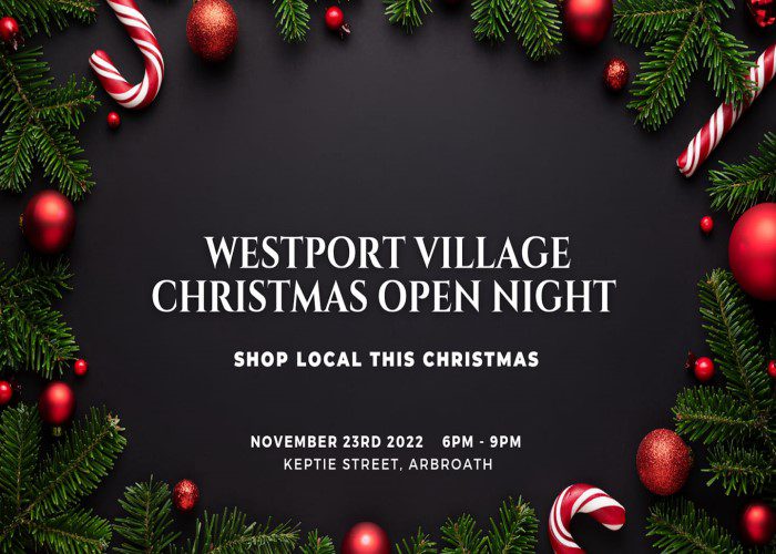 Westport Village Christmas Open Night Visit Angus