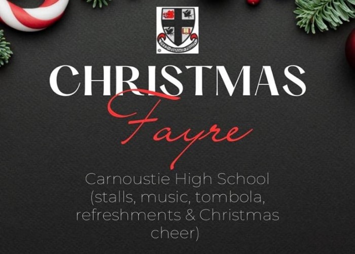 Carnoustie High School Christmas Fayre